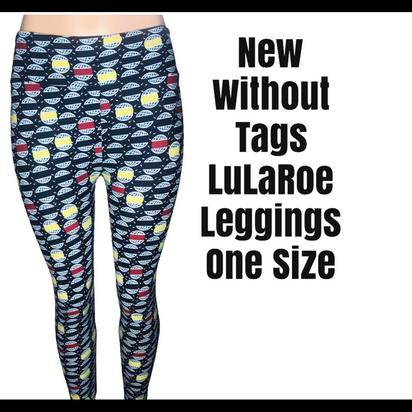 globe print leggings